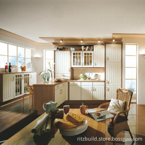 Ritz America Style Kitchen Cabinet Whole Kitchen Modular Kitchen Cabinet